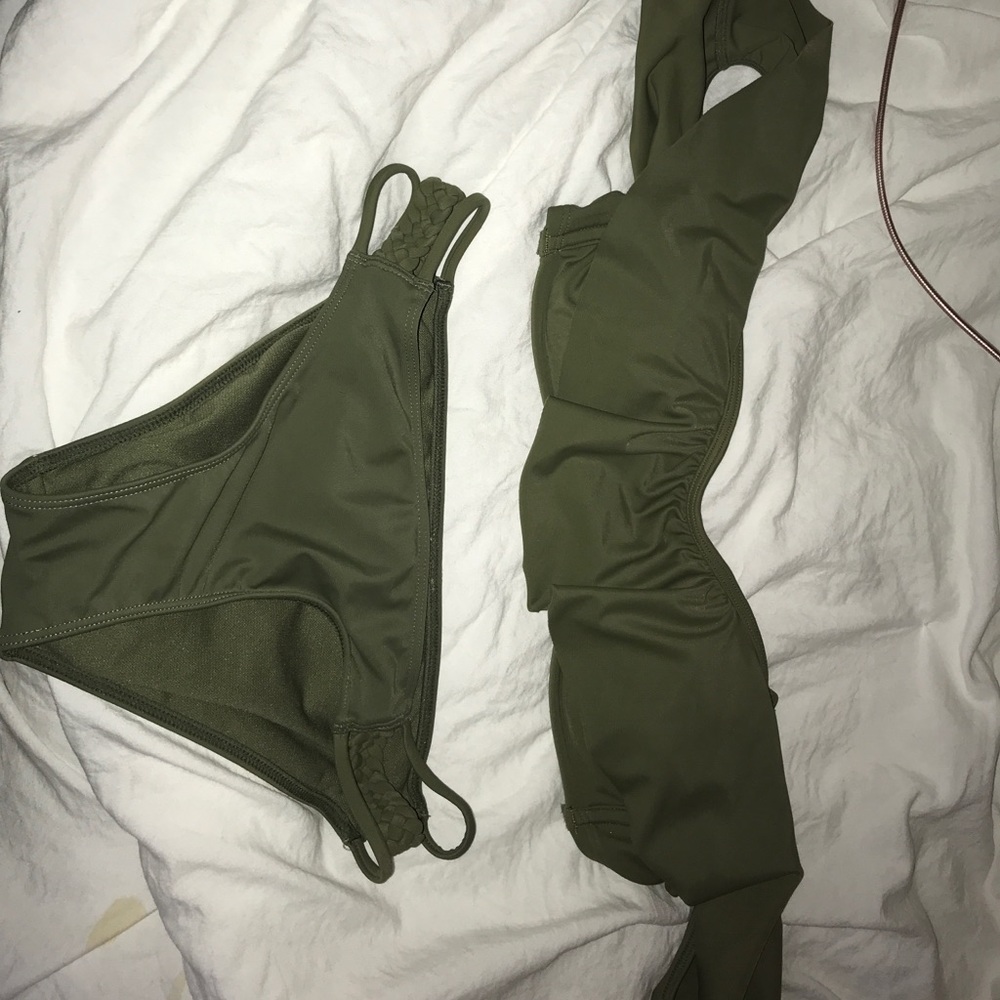 2 piece matching set bathing suit